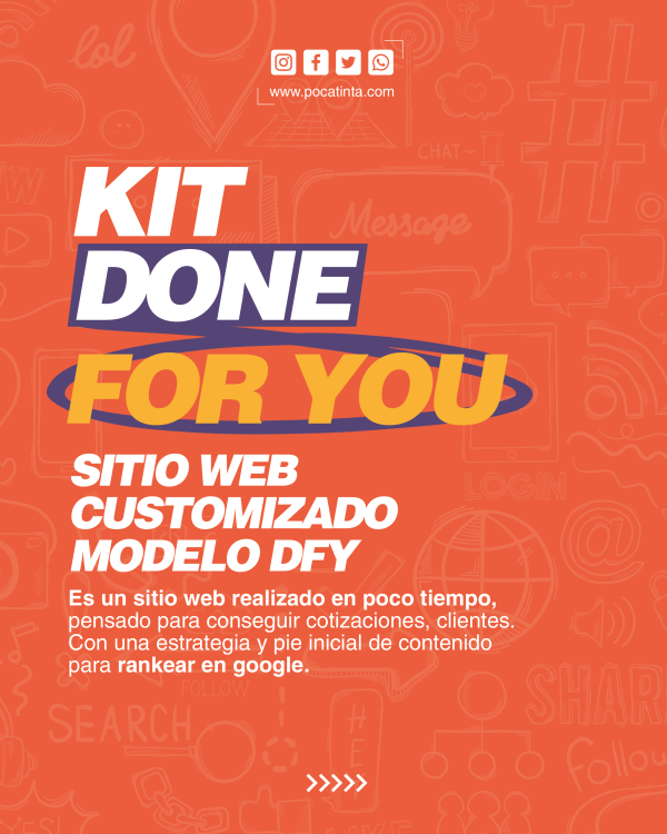 💻 Sitio Web Customizado - Modelo DFY (Done For You)